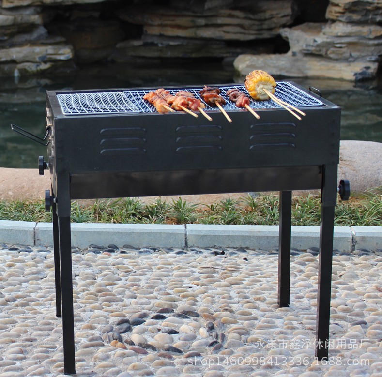 廠家直銷(xiāo)商用日式燒烤爐戶外折疊燒烤架BBQ燒烤盤(pán)電烤盤(pán)