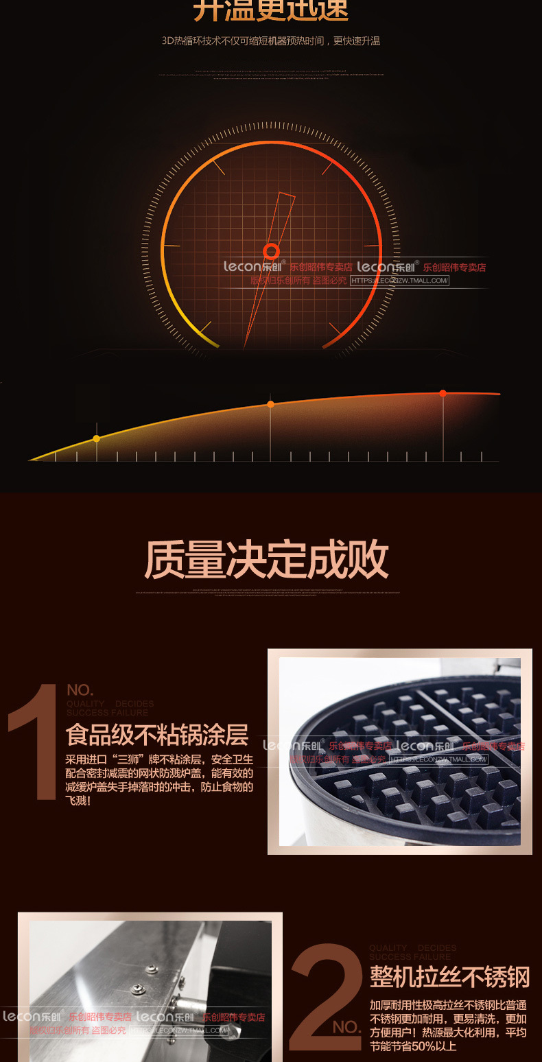 睿美華夫爐商用旋轉(zhuǎn)松餅機(jī)咖啡店可麗格子餅電熱翻轉(zhuǎn)家用華夫餅機(jī)