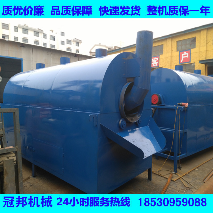 優(yōu)質(zhì)商用滾筒式菜籽大豆炒鍋機(jī) 多功能電加熱炒貨機(jī) 炒板栗機(jī)