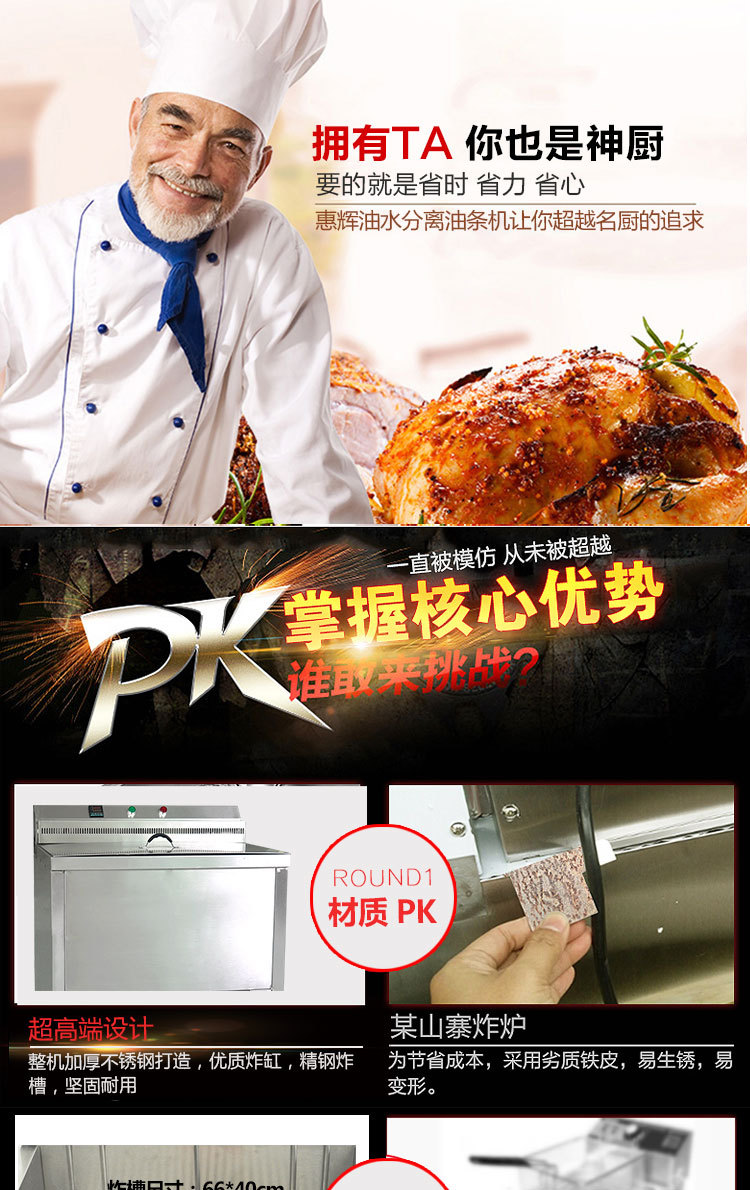 單缸電炸爐 商用油炸鍋 油條機(jī) 不銹鋼加厚型 價(jià)格實(shí)惠油炸鍋