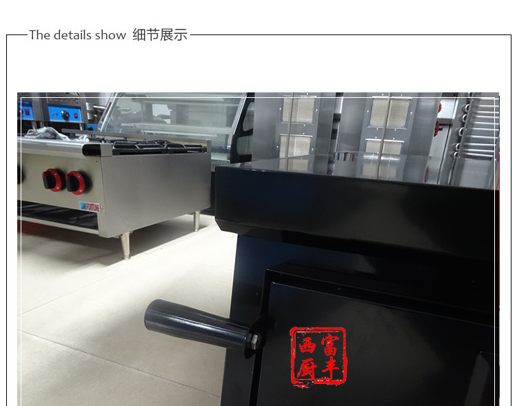 廠家直銷商用單層燃?xì)馀_爐 比薩烘爐 烤箱 烤爐FGP-1-4