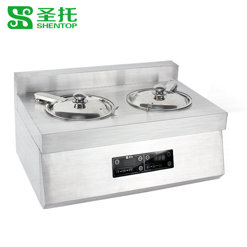 圣托2頭煲仔飯機(jī)全自動(dòng)智能電飯煲數(shù)碼多功能鍋家商用電煲仔爐F02