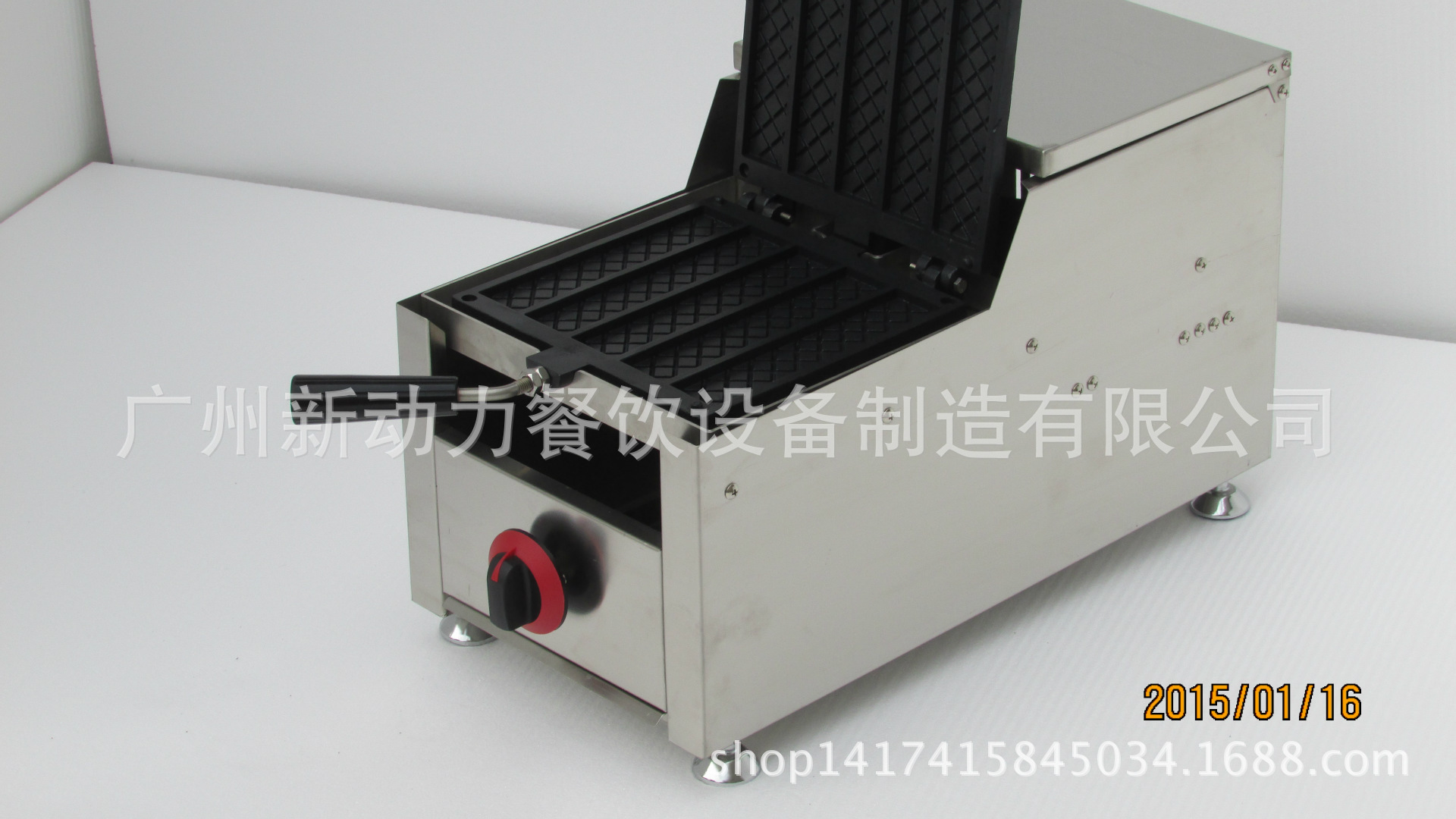 商用燃?xì)庑D(zhuǎn)五片方華夫機(jī)/商用旋轉(zhuǎn)松餅機(jī)/格子機(jī) 長(zhǎng)條格子