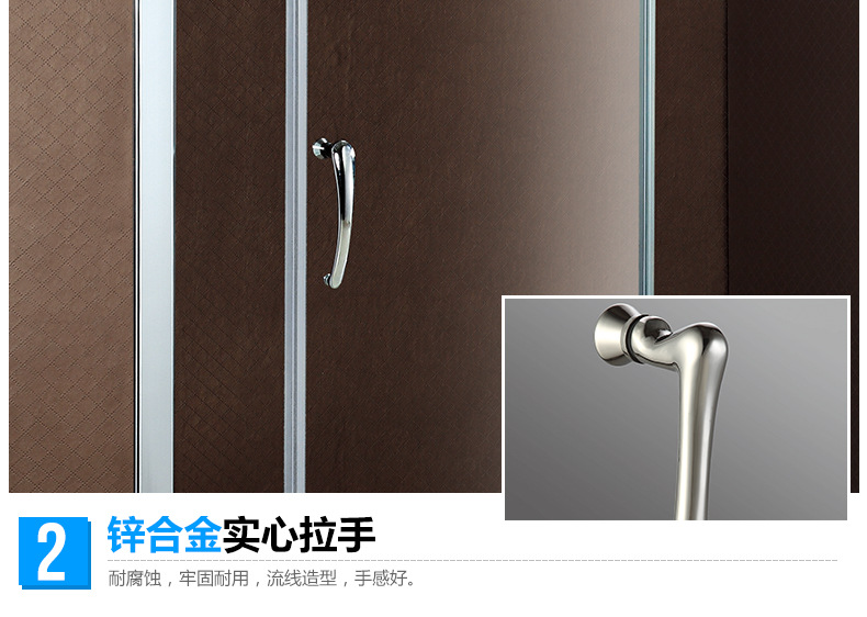 廠家直銷 酒店工程批發(fā)簡易整體淋浴房 鋁合金屏風(fēng)淋浴房