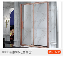 廠家定制批發(fā)酒店家居304不銹鋼 時(shí)尚屏風(fēng)雙活動(dòng)整體浴室淋浴房
