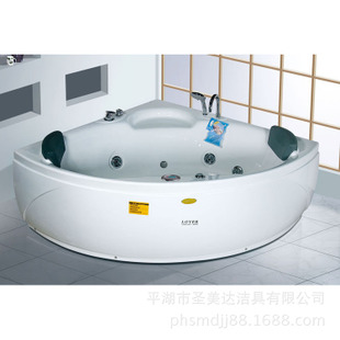 廠家直銷批發(fā)價(jià)亞克力按摩沖浪浴缸獨(dú)立式內(nèi)嵌式浴盆酒店工程浴缸