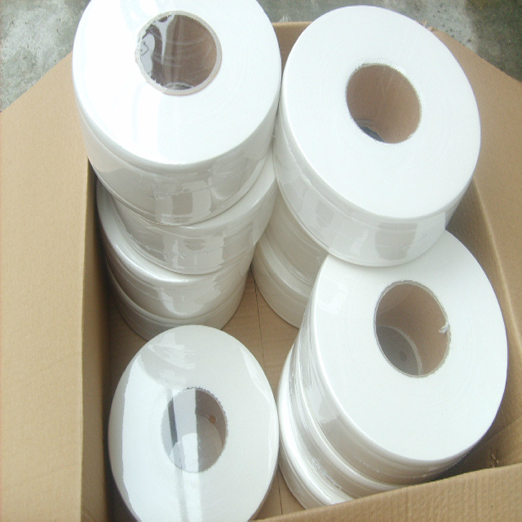 廠家直銷(xiāo)大盤(pán)紙卷紙600g商務(wù)大卷廁紙卷筒紙純木漿批發(fā) 酒店用品