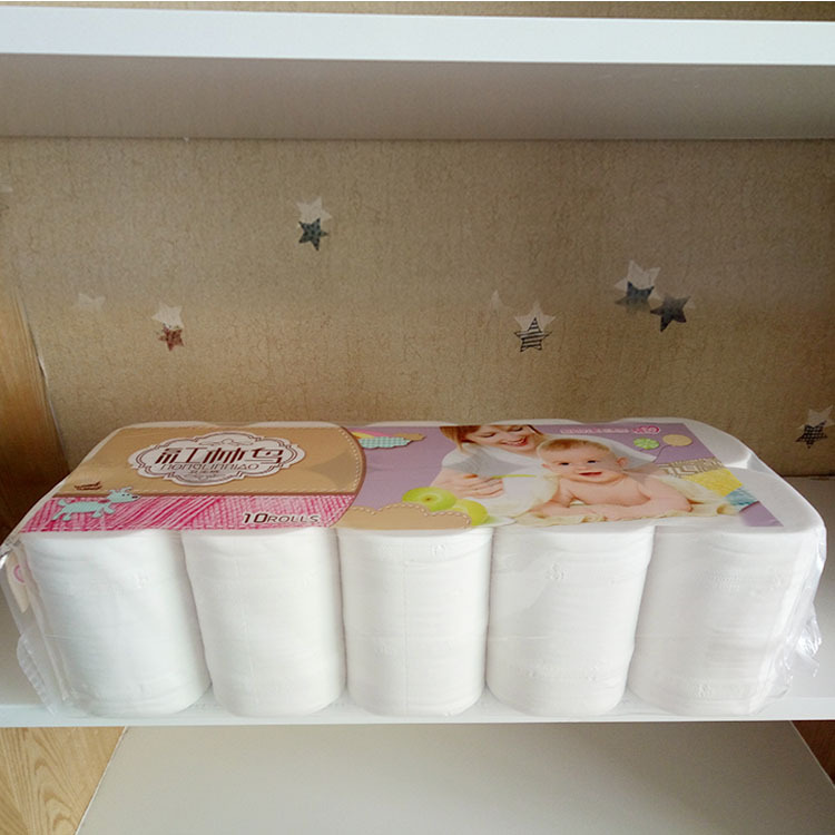 廠家直銷純?cè)緷{衛(wèi)生紙家用卷筒紙 婦嬰用紙生活用品熱賣促銷