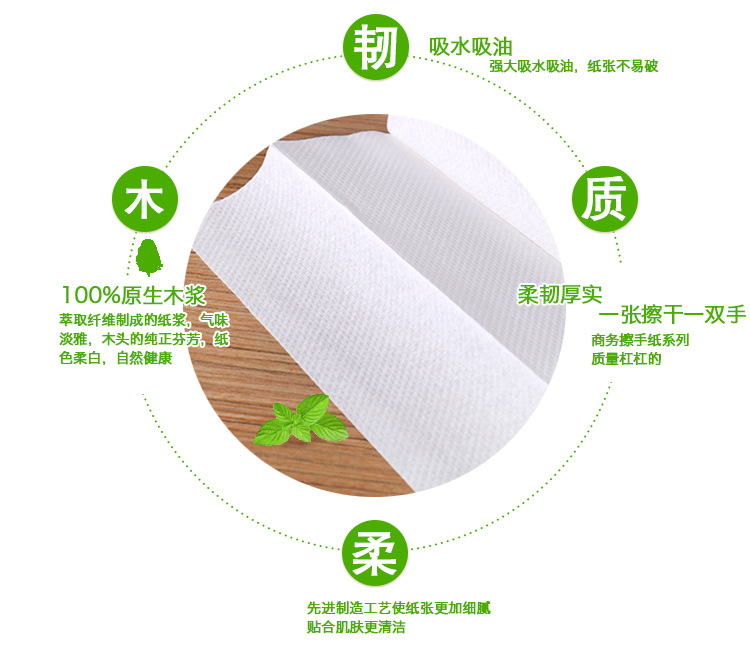 衛(wèi)生紙廠家醫(yī)用擦手紙酒店衛(wèi)生間檫手紙170抽3折抹手紙廚房吸油紙
