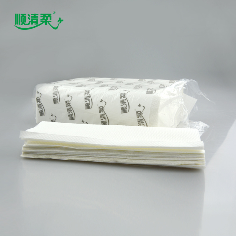 【包郵】順清柔200張酒店賓館寫(xiě)字樓商務(wù)用吸水紙廁紙擦手紙