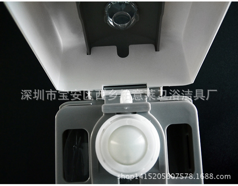 廠家直銷袋裝液體手動(dòng)皂液器、酒店給皂機(jī)、客房給液器abs皂液盒