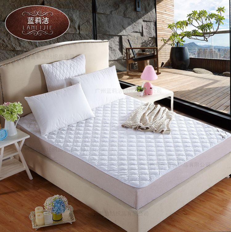 廠家批發(fā)酒店專(zhuān)用床墊保護(hù)墊 客房床上用品舒適墊 賓館旅館布草