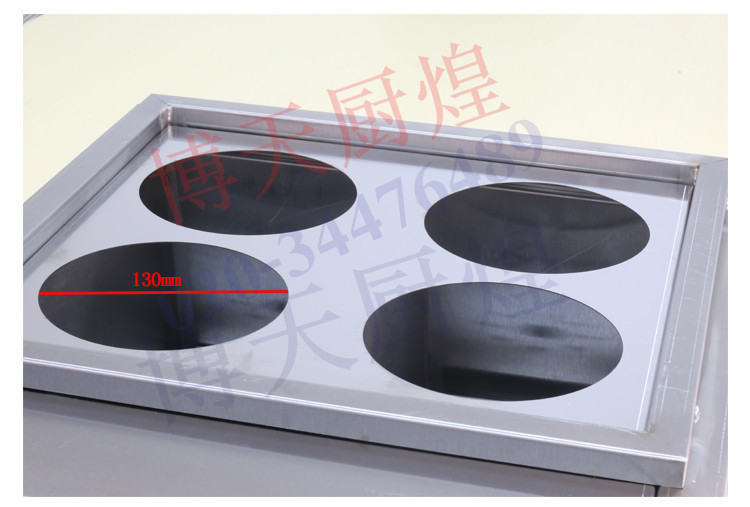 商用臺(tái)式四頭電熱煮面爐 關(guān)東煮機(jī) 麻辣燙機(jī) 煮粉機(jī) 煮面爐