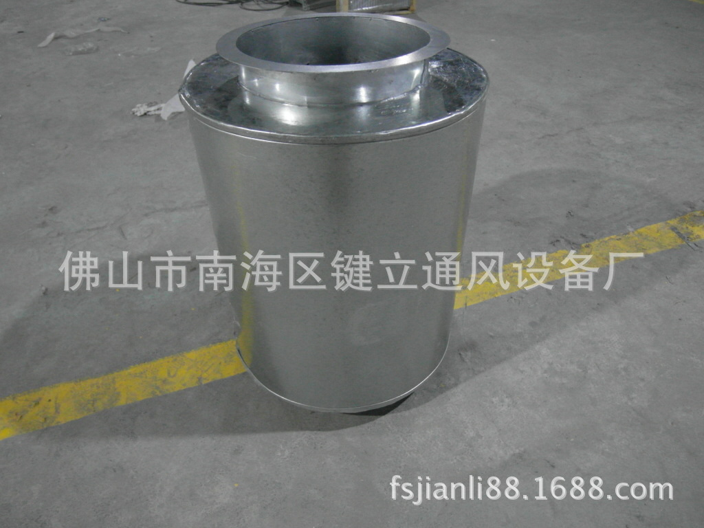 消聲器廠家廠價片式消聲器 圓形 通風消聲靜壓箱空調工業(yè)消聲器