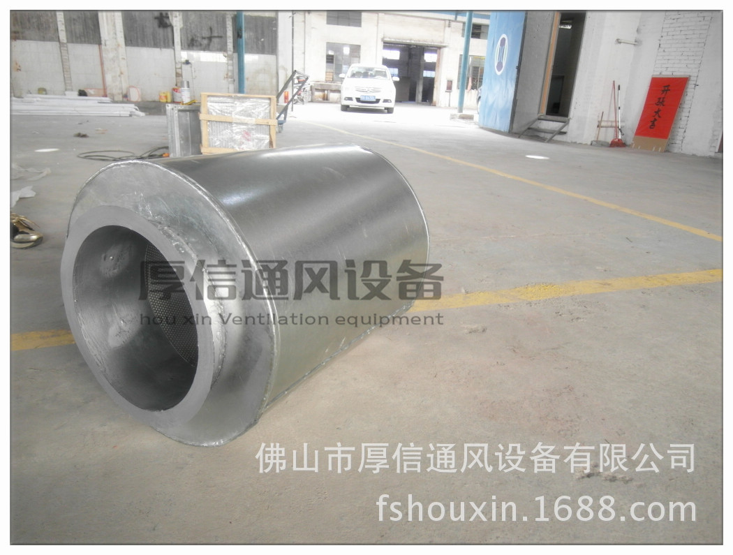 廠家供應不銹鋼消音器 管式消聲器 風機消音器降噪設備 噪聲治理