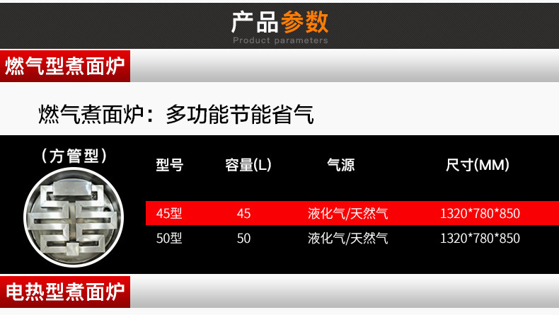 燃?xì)怆p頭煮面爐 臺(tái)式多功能電熱湯桶爐 鹵肉爐 電湯面爐 煮湯粉爐