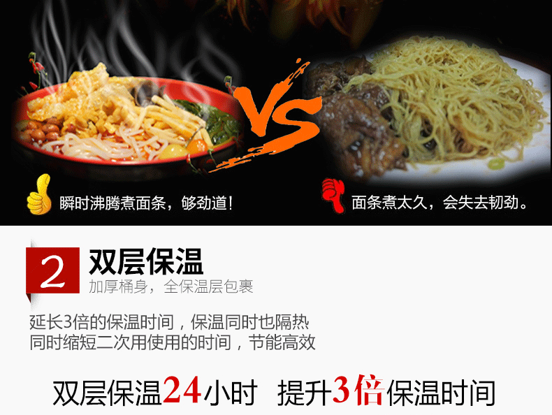燃?xì)怆p頭煮面爐 臺(tái)式多功能電熱湯桶爐 鹵肉爐 電湯面爐 煮湯粉爐
