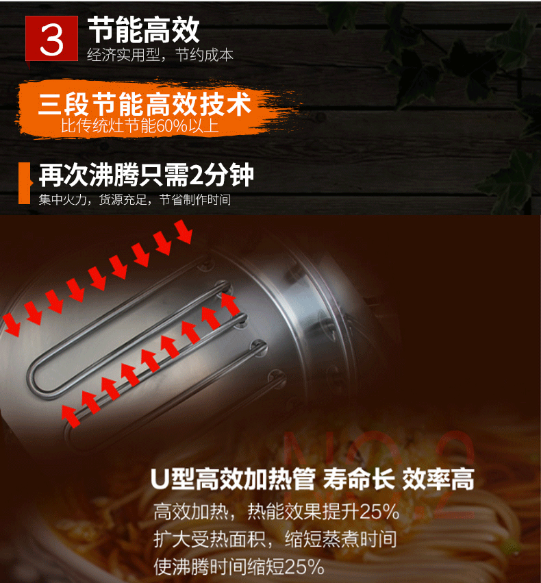 燃?xì)怆p頭煮面爐 臺(tái)式多功能電熱湯桶爐 鹵肉爐 電湯面爐 煮湯粉爐