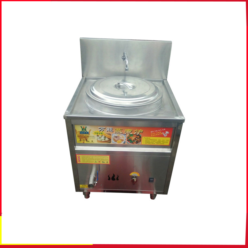 燃?xì)怆p頭煮面爐 臺(tái)式多功能電熱湯桶爐 鹵肉爐 電湯面爐 煮湯粉爐