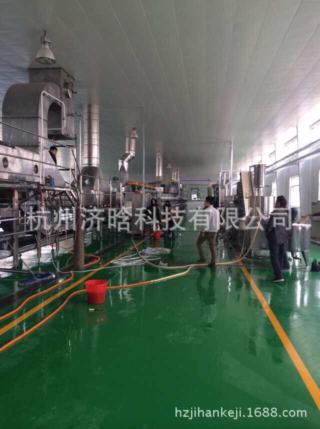 大型熱風(fēng)消毒庫(kù),雙排鏈炊燜飯主機(jī),聯(lián)合自動(dòng)米飯炊飯生產(chǎn)線設(shè)備