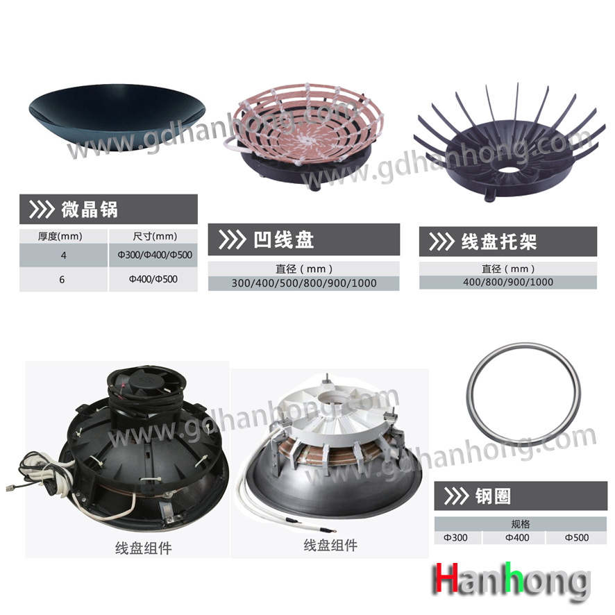 臺(tái)式單頭凹面爆炒拋鍋爐5KW大功率商用電磁爐