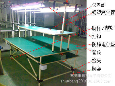 供應(yīng)東莞寮步石碣精益管工作臺(tái)、復(fù)合管工作臺(tái)雙層檢測(cè)工作臺(tái)