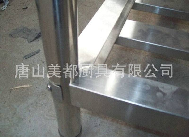 優(yōu)質(zhì) 美都組裝式廚房不銹鋼平板操作臺 廚房潔凈不銹鋼工作臺