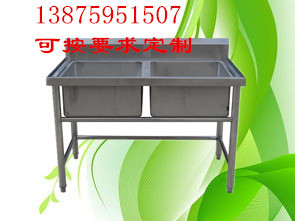 湖南酒店餐廳飯店商用廚房不銹鋼雙星洗菜水池廚具設(shè)備生產(chǎn)廠家