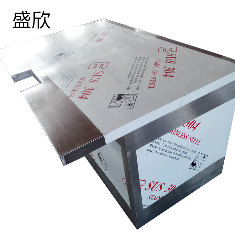 304不銹鋼拉門工作臺 不銹鋼拉門打荷臺 單通雙通不銹鋼工作臺