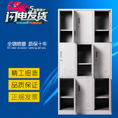 上海鋼制四門更衣柜浴室拆裝更衣柜鐵皮柜加厚員工衣帽儲(chǔ)物柜帶鎖