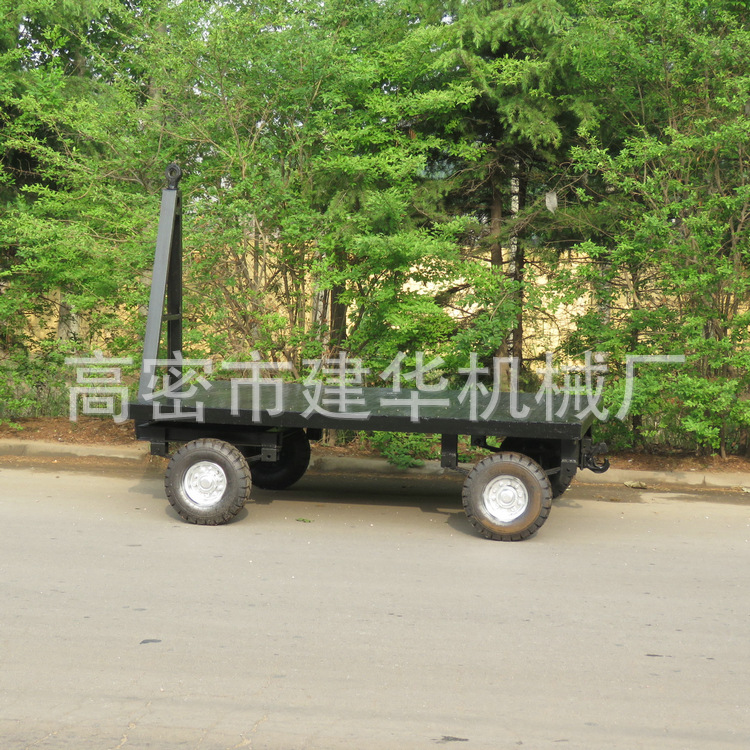 山東直銷(xiāo) 小型平板拖車(chē) 平板自卸車(chē)商用載重平板拖車(chē)批發(fā)