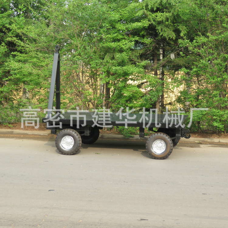 山東直銷(xiāo) 小型平板拖車(chē) 平板自卸車(chē)商用載重平板拖車(chē)批發(fā)