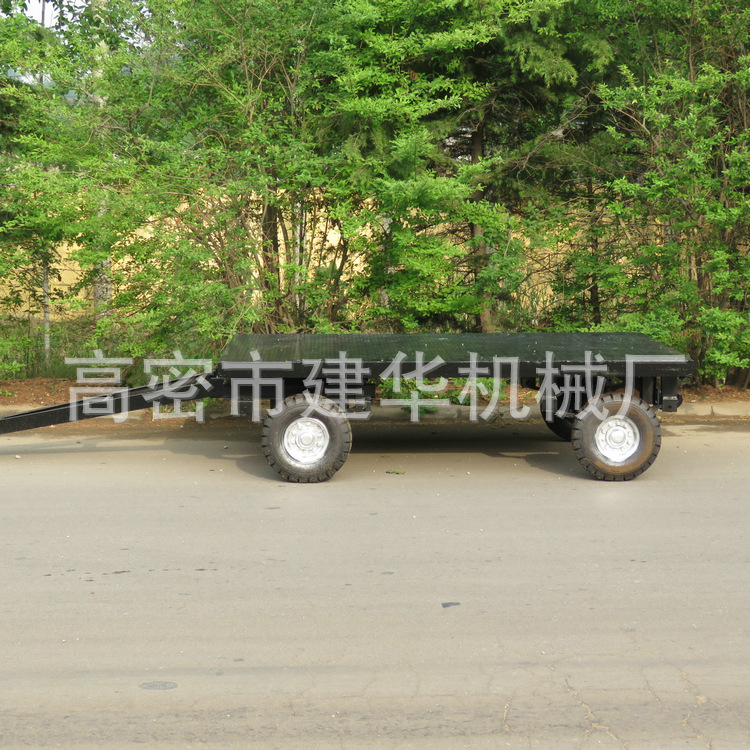 山東直銷(xiāo) 小型平板拖車(chē) 平板自卸車(chē)商用載重平板拖車(chē)批發(fā)