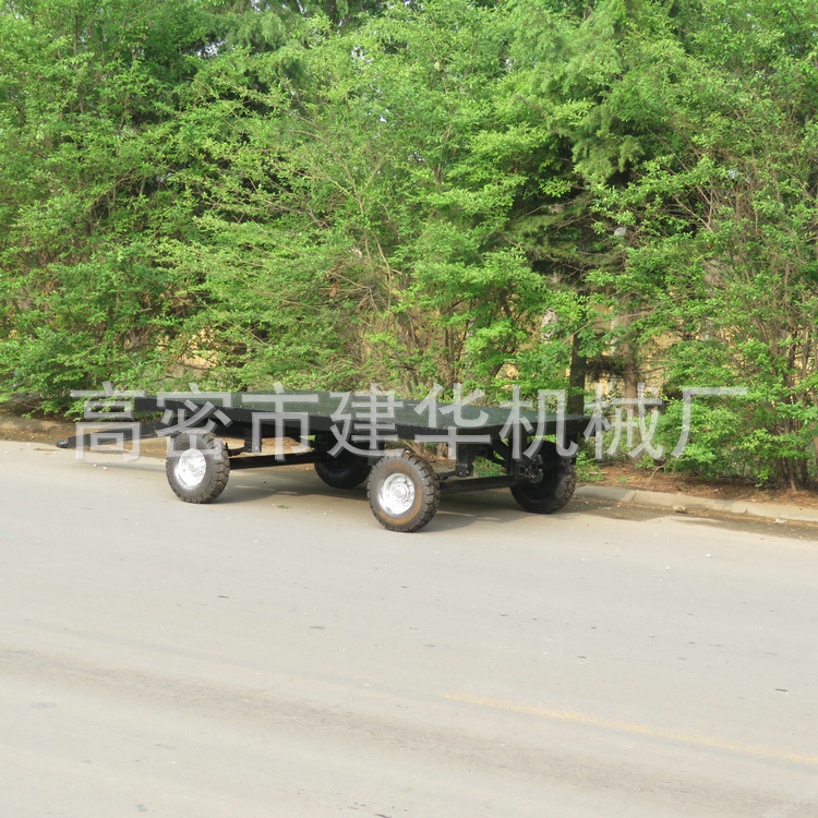 山東直銷(xiāo) 小型平板拖車(chē) 平板自卸車(chē)商用載重平板拖車(chē)批發(fā)