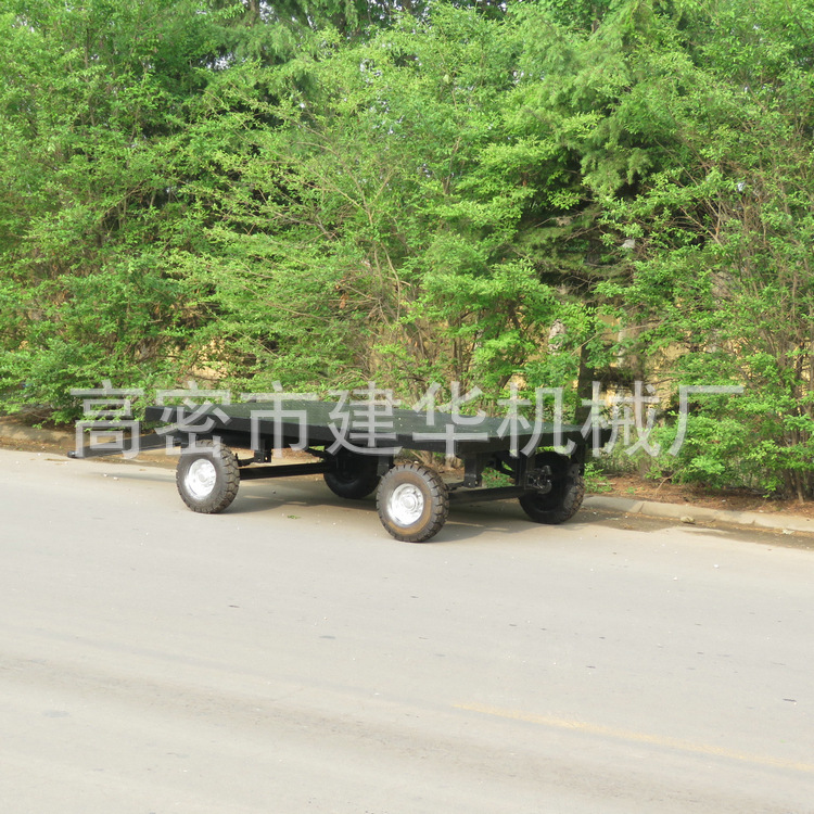 山東直銷(xiāo) 小型平板拖車(chē) 平板自卸車(chē)商用載重平板拖車(chē)批發(fā)