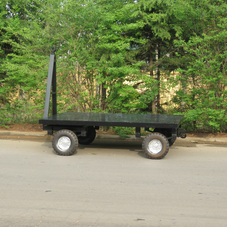 山東直銷(xiāo) 小型平板拖車(chē) 平板自卸車(chē)商用載重平板拖車(chē)批發(fā)