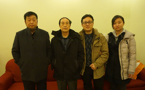 廚聯(lián)科技董事長鄭保華拜訪西北輕工業(yè)學院CAD/CAM研究中心主任劉昌祺