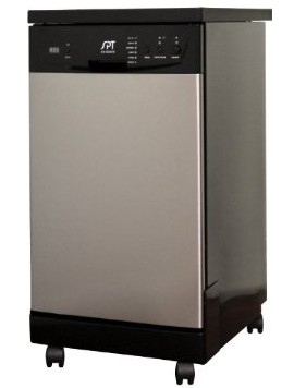 SPT 18 英寸便攜式不銹鋼洗碗機熱銷價479.99美元
